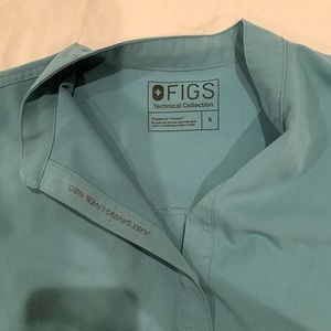 Figs hydrogreen rafaela scrub top